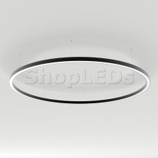 Светильник SP-LINE-HANG-ARC-O3535-D1500-124W Day4000 (BLACK, 230V) (Arlight, Металл)