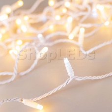 Светодиодная гирлянда ARD-STRING-CLASSIC-10000-WHITE-100LED-MILK-FLASH Warm (230V, 7W)