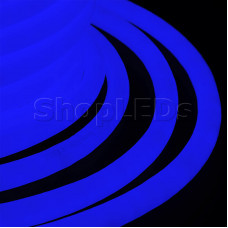 Гибкий Неон LED 360 - синий, бухта 50м