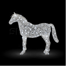 Декоративная 3D фигура Лошадь 230 см (цвет на выбор)