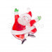 Фигура светодиодная на присоске "Санта Клаус", RGB, SL501-023