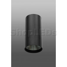 Накладной светодиодный светильник DM-183 (25W, 4100K, 100*200, черный корпус)